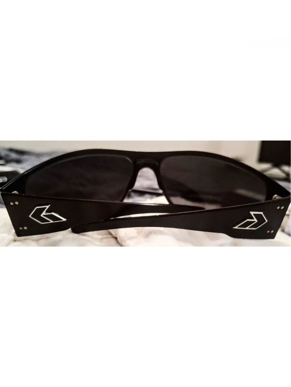 Gatorz Delta Black Sunglasses Smoked Lens 4720 NWOT